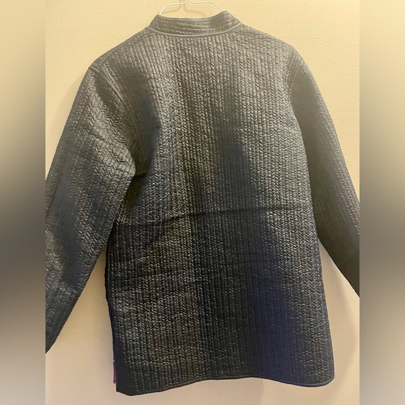 Vintage Handmade Women’s Reversible Purple & Black Jacket Hand Crafted - XL - Picture 6 of 10